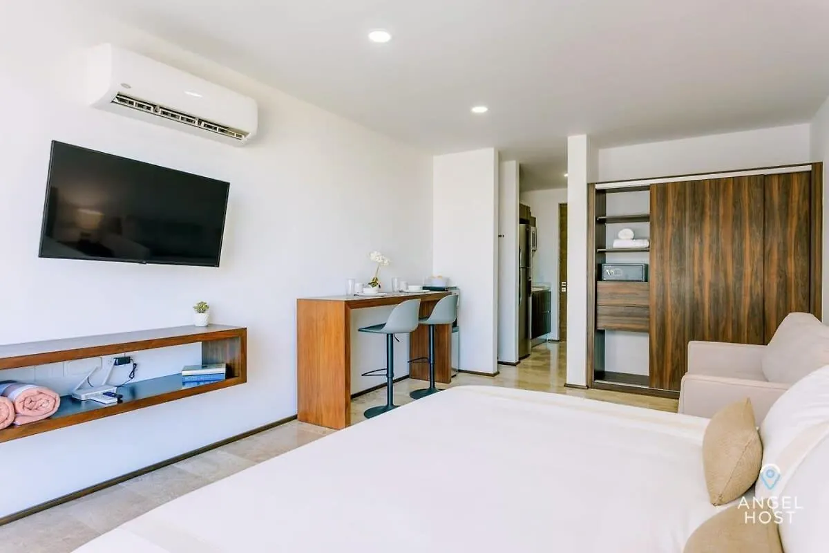 Apartment New! Adorable Midtown Studio, Pool, Wifi, Smart Tv Playa del Carmen